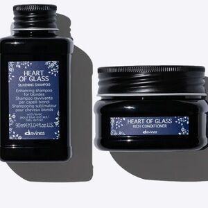Davines Heart of Glass Shampoo/Conditioner Travel Set